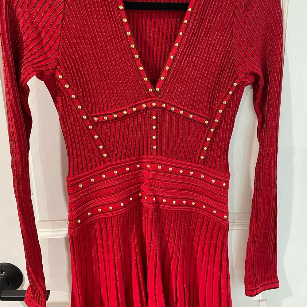 Roberto cavalli red short dress !